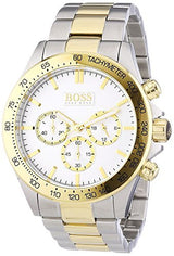 Hugo Boss Ikon Chronograph Silver Dial Two Tone Steel Strap Watch for Men - 1512960 Buy Now By Hugo Boss