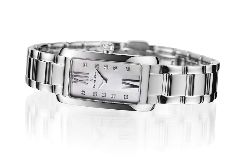 Maurice Lacroix Fiaba Mother of Pearl Dial Silver Steel Strap Watch for Women - FA2164-SS002-170 Buy Now By Maurice Lacroix