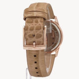 Michael Kors Mini Everest Crystals White Dial Brown Leather Strap Watch for Women - MK4719 Buy Now By Michael Kors
