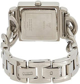 Shop Guess Vanity Diamonds White Dial Silver Steel Strap Watch for Women - W1030L1 in USA