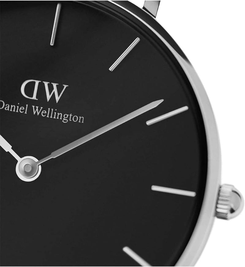 Daniel Wellington Classic Petite Bristol Black Dial Brown Leather Strap Watch For Women - DW00100177 Buy Now By Daniel Wellington