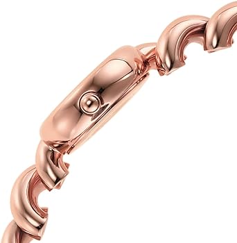 Emporio Armani Retro Quartz Silver Dial Rose Gold Steel Strap Watch For Women - AR1776 Buy Now By Emporio Armani