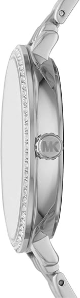 Michael Kors Charley Quartz Silver Dial Silver Steel Strap Watch for Women - MK4398 Buy Now By Michael Kors