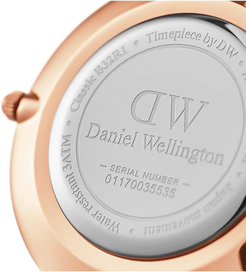 Daniel Wellington Petite Sheffield Black Dial Black Leather Strap Watch For Women - DW00100168 Buy Now By Daniel Wellington