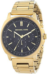 Michael Kors Sullivan Quartz Black Dial Gold Steel Strap Watch For Men - MK8969 Buy Now By Michael Kors