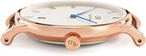Daniel Wellington Dapper York White Dial Brown Leather Strap Watch For Women - DW00100093 Buy Now By Daniel Wellington