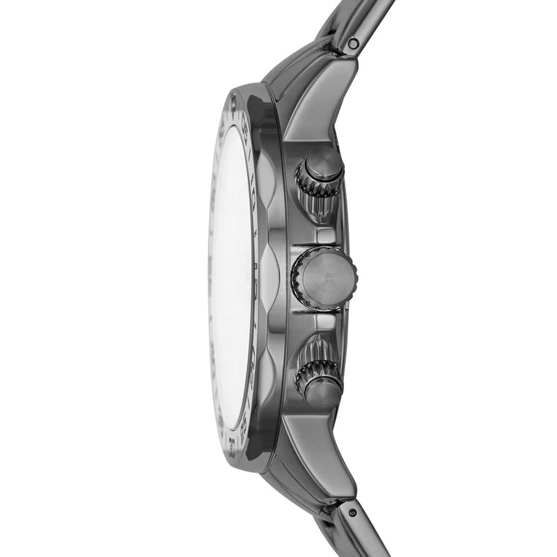 Fossil Bannon Multifunction Chronograph Grey Dial Grey Steel Strap Watch for Men - BQ2491 Buy Now By Fossil