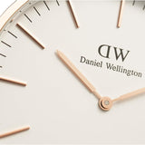 Shop Daniel Wellington Classic Glasgow White Dial Two Tone NATO Strap Watch for Men - DW00100004 in USA