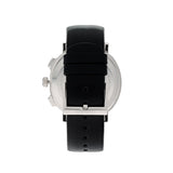 Calvin Klein Posh Silver Dial Black Leather Strap Watch for Men - K8Q371C6 Buy Now By Calvin Klein