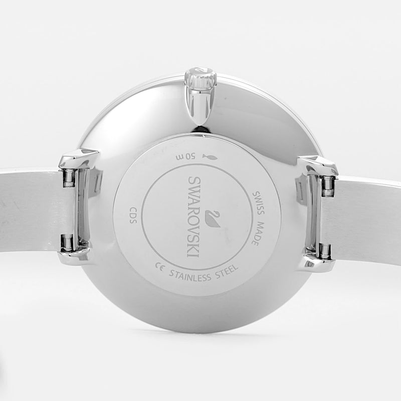 Swarovski Crystalline Pure White Dial White Leather Strap Watch for Women - 5275046 Buy Now By Swarovski