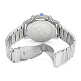 Tommy Hilfiger Kane Blue Dial Silver Steel Strap Watch for Men - 1710401