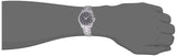 Bulova Crystal Collection Black Dial Silver Steel Strap Watch for Men - 96K104 Buy Now By Bulova