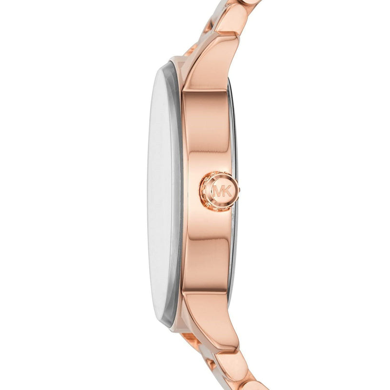 Michael Kors Kinley Rose Gold Dial Rose Gold Steel Strap Watch for Women - MK6210 Buy Now By Michael Kors