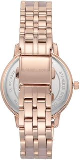 Michael Kors Melissa Analog Rose Gold Dial Rose Gold Steel Strap Watch For Women - MK4396 Buy Now By Michael Kors