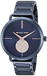 Michael Kors Portia Blue Dial Blue Stainless Steel Strap Watch for Women - MK3680 Buy Now By Michael Kors