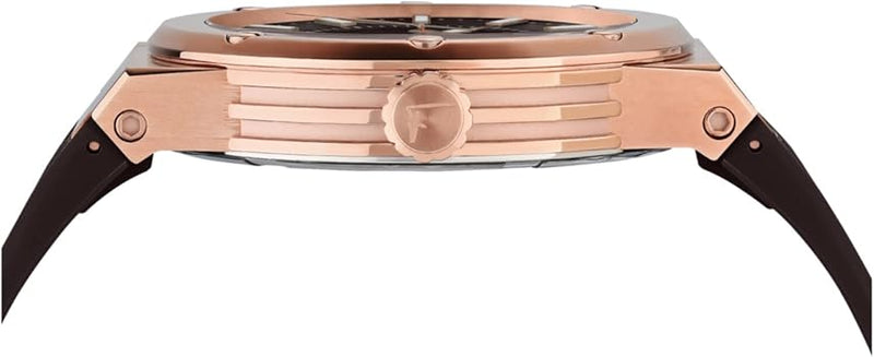Salvatore Ferragamo F-80 Classic Black Dial Black Rubber Strap Watch for Men - SFHY02522 Buy Now By Salvatore Ferragamo