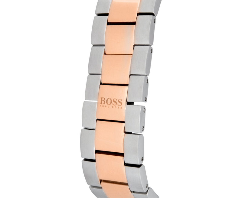 Hugo Boss Ikon Grey Dial Two Tone Steel Strap Watch for Men - 1513339 Buy Now By Hugo Boss