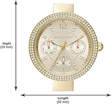 Michael Kors Parker Analog Gold Dial Gold Steel Strap Watch For Women - MK6833 Buy Now By Michael Kors