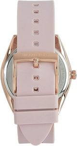 Michael Kors Janelle Three Hand Rose Gold Dial Pink Rubber Strap Watch For Women - MK7139 Buy Now By Michael Kors