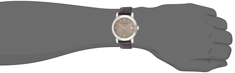 Burberry The City Gold Dial Brown Leather Strap Watch for Men - BU9011 Buy Now By Burberry