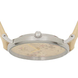 Coach Perry Beige Floral Dial Beige Leather Strap Watch for Women - 14503293