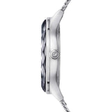 Swarovski Octea Nova Black Dial Silver Mesh Bracelet Watch for Women - 5430420 Buy Now By Swarovski
