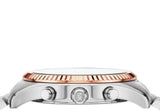 Michael Kors Lexington Chronograph Brown Dial Silver Steel Strap Watch For Men - MK8732 Buy Now By Michael Kors