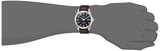 Tissot Gentleman Powermatic 80 Silicium Black Dial Brown Leather Strap Watch For Men - T127.407.16.051.01