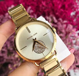 Michael Kors Portia Gold Dial Gold Steel Strap Watch for Women - MK3639 Buy Now By Michael Kors