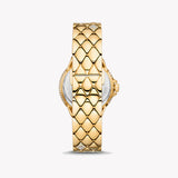 Michael Kors Camile Analog White Dial Gold Steel Strap Watch for Women - MK4801 Buy Now By Michael Kors