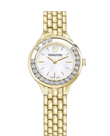 Swarovski Lovely Crystals White Dial Gold Steel Strap Watch for Women - 5242895 Buy Now By Swarovski