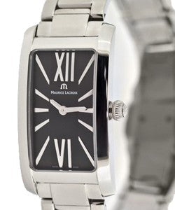 Maurice Lacroix Fiaba Black Dial Silver Steel Strap Watch for Women - FA2164-SS002-350 Buy Now By Maurice Lacroix