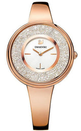 Swarovski Crystalline Bracelet White Dial Rose Gold Steel Strap Watch for Women - 5269250 Buy Now By Swarovski