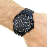 Hugo Boss Hero Sport Lux Blue Dial Blue Steel Strap Watch for Men - 1513758 Buy Now By Hugo Boss