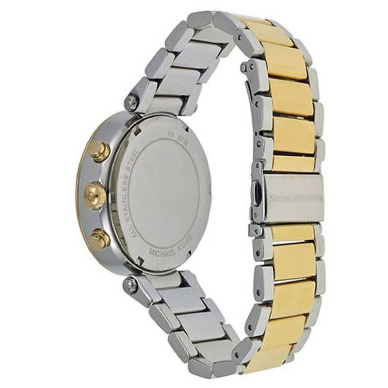 Michael Kors Parker Pink Dial Two Tone Steel Strap Watch for Women - MK6140 Buy Now By Michael Kors