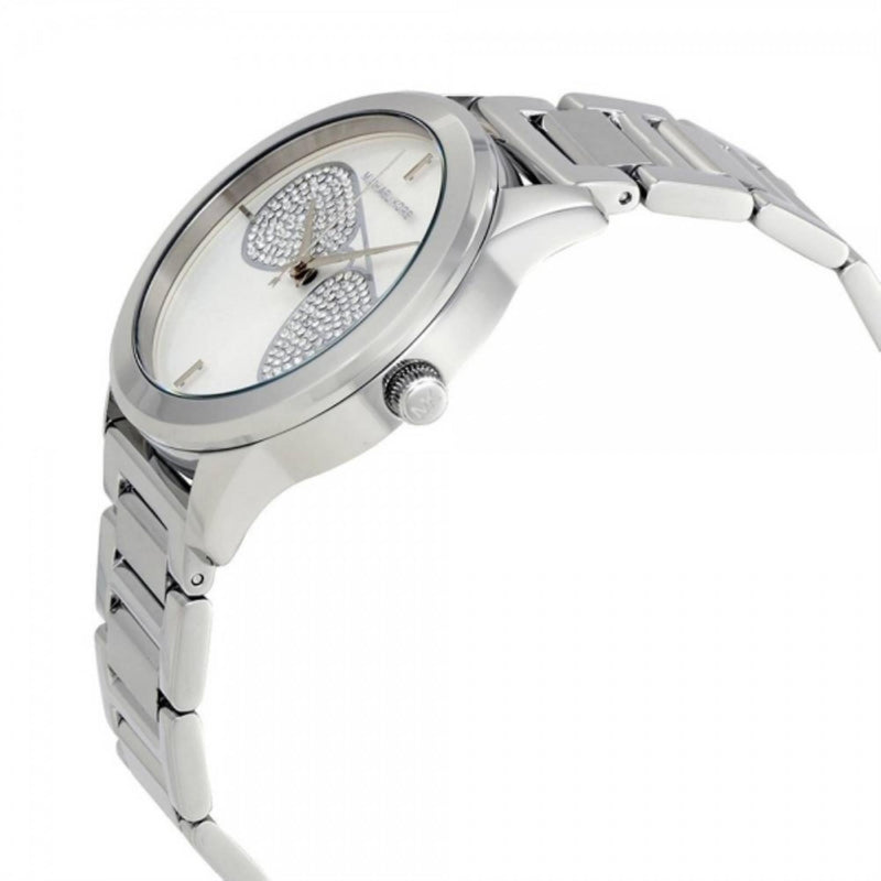 Michael Kors Harman Analog Silver Dial Silver Steel Strap Watch For Women - MK3672 Buy Now By Michael Kors