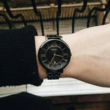 Fossil Jacqueline Black Dial Black Mesh Bracelet Watch for Women - ES3614 Buy Now By Fossil