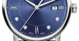 Maurice Lacroix Eliros Diamonds Blue Dial Silver Steel Strap Watch For Women - EL1094-SS002-450-1 Buy Now By Maurice Lacroix