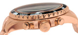 Michael Kors Everest Chronograph Black Dial Rose Gold Steel Strap Watch For Women - MK5875 Buy Now By Michael Kors