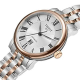 Tissot T Classic Carson Premium 30 White Dial Two Tone Steel Strap Watch for Women - T122.207.22.033.00 Buy Now By Tissot