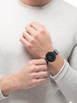 Daniel Wellington Classic Bayswater Black Dial Black NATO Strap Watch For Women - DW00100282 Buy Now By Daniel Wellington