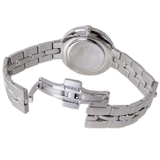 Shop Swarovski Cosmopolitan Blue Dial Silver Steel Strap Watch for Women - 5517790 in USA