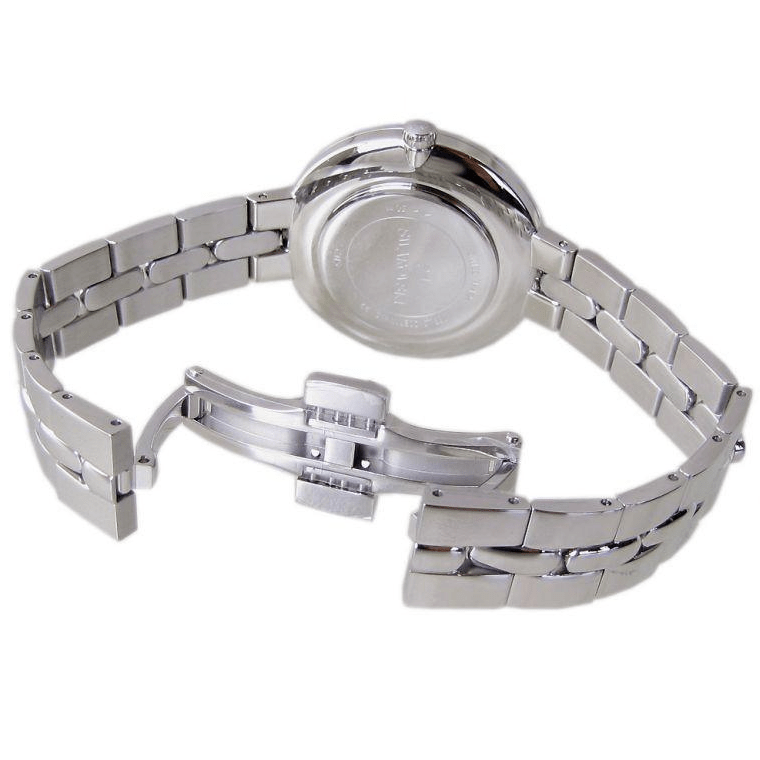 Shop Swarovski Cosmopolitan Blue Dial Silver Steel Strap Watch for Women - 5517790 in USA