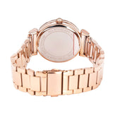 Michael Kors Catlin Black Dial Rose Gold Steel Strap Watch for Women - MK3339 Buy Now By Michael Kors