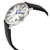 Tissot Carson Premium Silver Dial Black Leather Strap Watch For Men - T122.410.16.033.00 Buy Now By Tissot