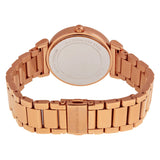 Michael Kors Caitlin Red Dial Rose Gold Stainless Steel Strap Watch for Women - MK3377 Buy Now By Michael Kors