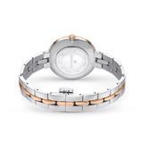 Shop Swarovski Cosmopolitan Crystals Silver Dial Two Tone Steel Strap Watch for Women - 5644081 in USA