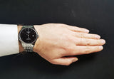Tissot Le Locle Powermatic 80 Black Dial Silver Steel Strap Watch For Men - T006.407.11.052.00 Buy Now By Tissot