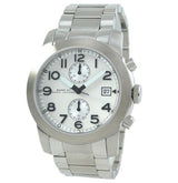 Marc Jacobs Larry Chronograph White Dial Silver Steel Strap Watch for Men - MBM5030 Buy Now By Marc Jacobs