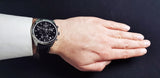 Tissot PR 100 Chronograph Black Dial Black Leather Strap Watch For Men - T101.417.16.051.00